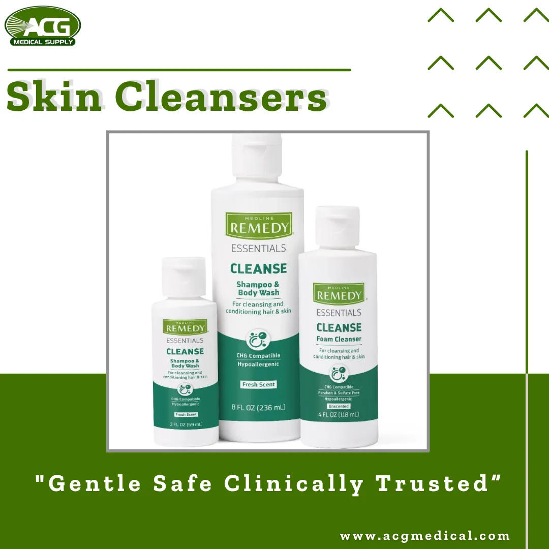 What Are Medical Grade Skin Cleansers and Why Are They Essential in Medical Supplies?