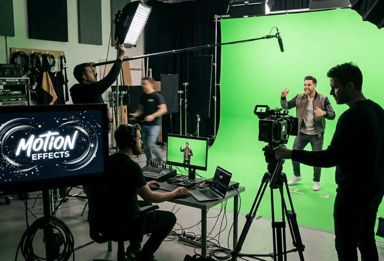 Motion Effects’ Creative Green Screen Techniques for Filmmakers and Brand Videos