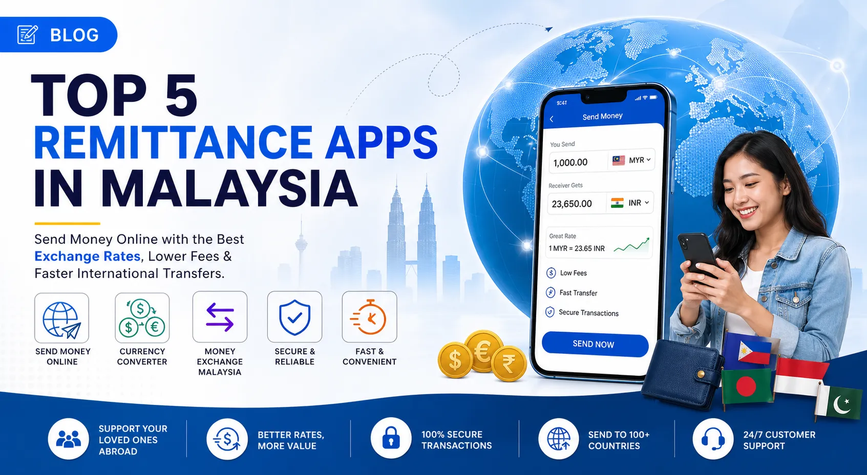 Top 5 Remittance Apps in Malaysia