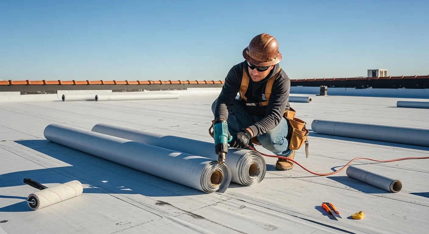 What Causes Ponding Water on Roofs and How Can Membrane Roofing Solve It?