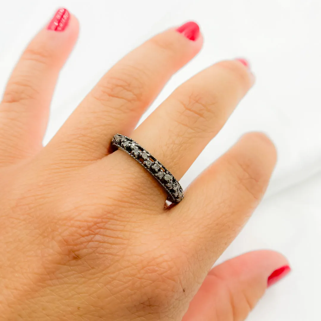 Shop Elegant Silver Diamond Rings Online at Tresor Jewelry Inc.