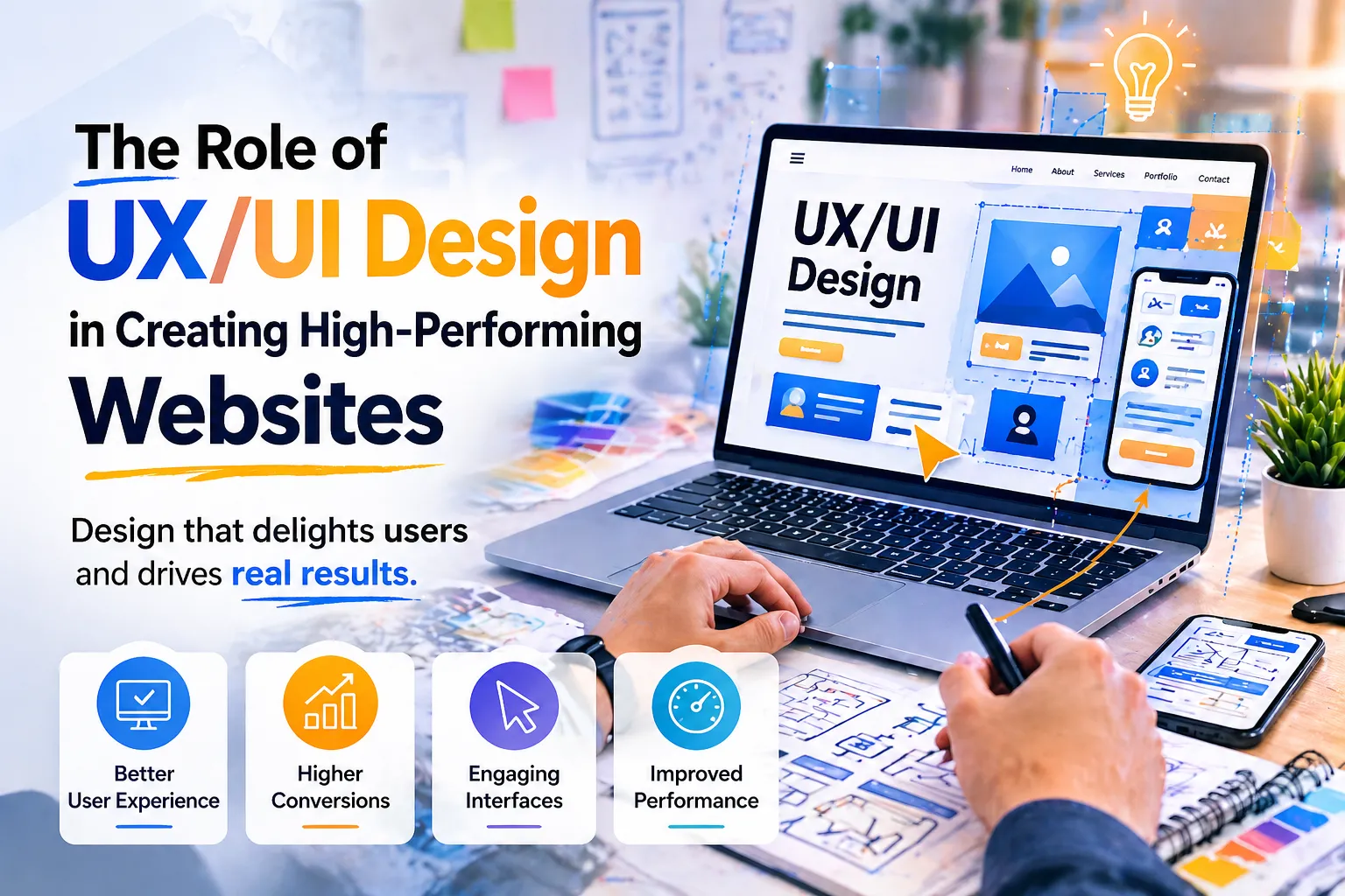 The Role of UX/UI Design in Creating High-Performing Websites