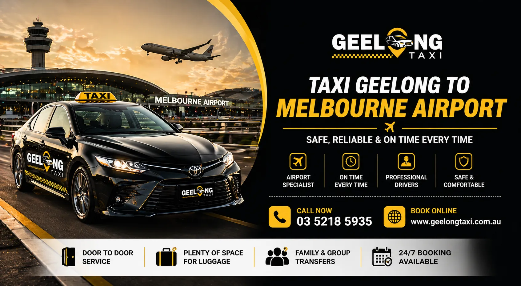 Why Choose a Taxi from Melbourne Airport to Geelong for Comfort and Convenience?