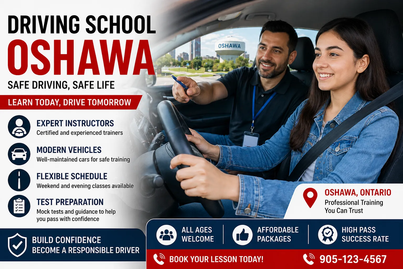 Why Enrolling in a Driving School in Oshawa is the Smart