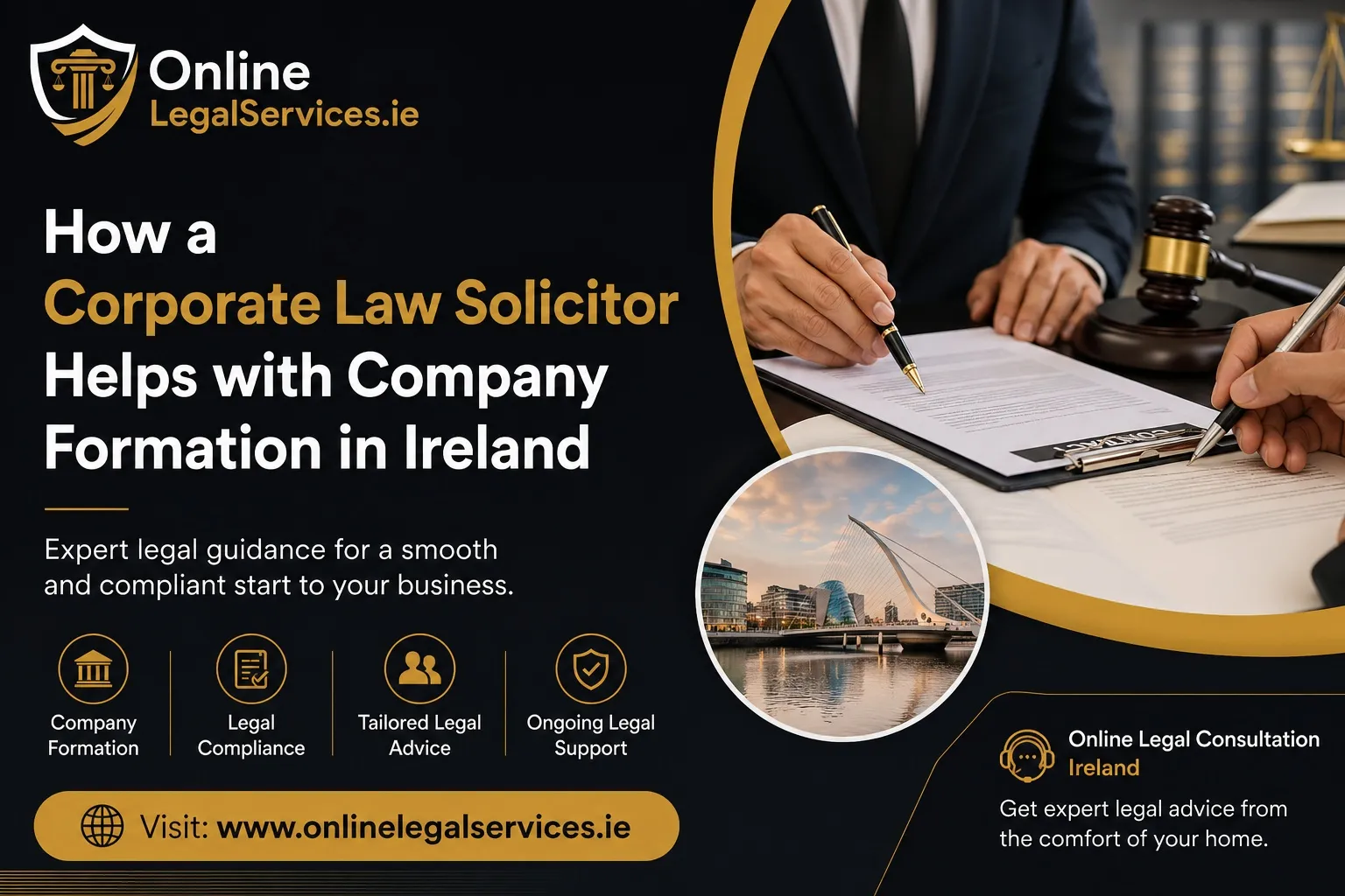 How a Corporate Law Solicitor Helps with Company Formation in Ireland