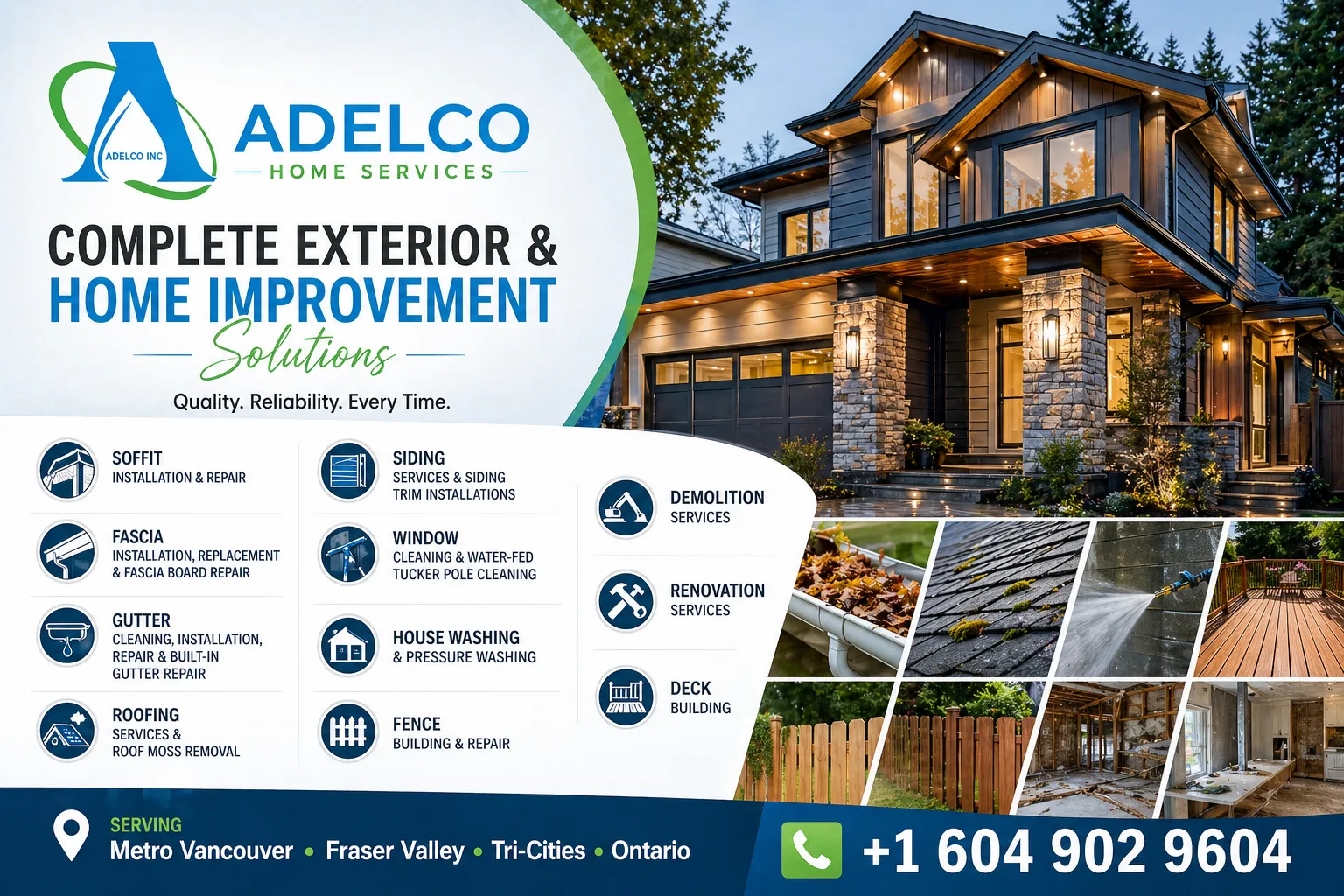 Find AdelCo Home Services on Google Maps