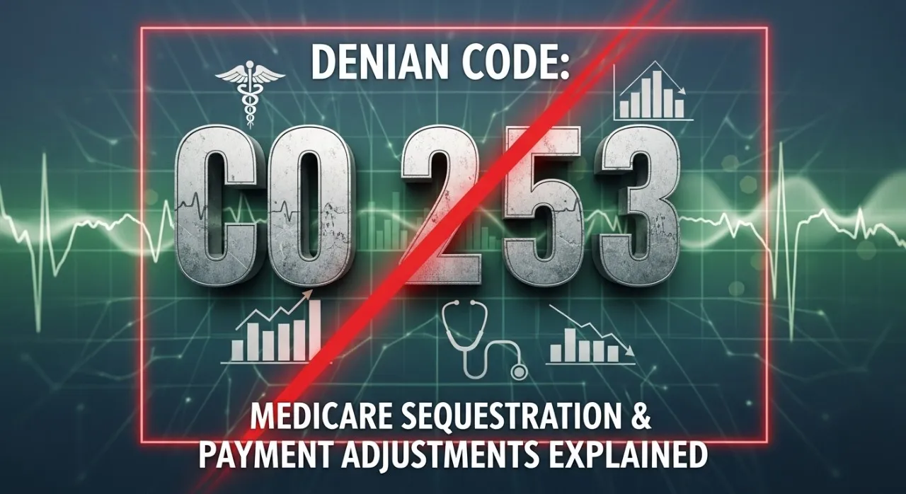 CO 253 Denial Code: Medicare Sequestration & Payment Adjustments Explained