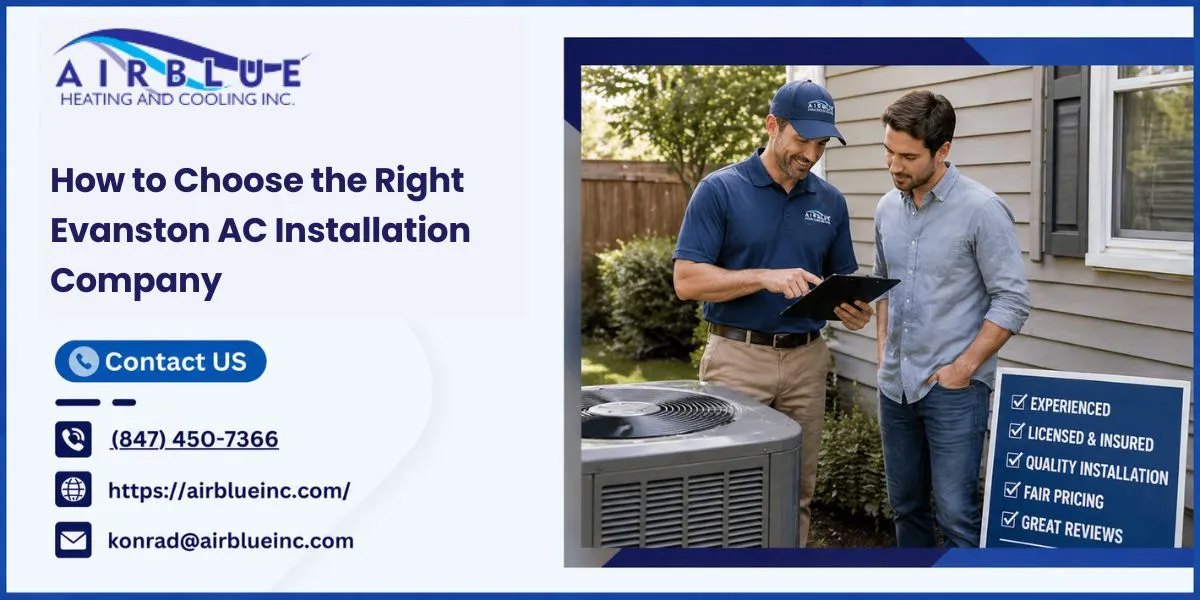 How to Choose the Right Evanston AC Installation Company