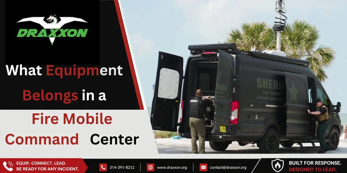 What Equipment Belongs in a Fire Mobile Command Center?