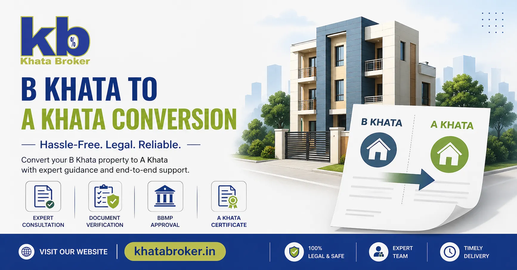 How To Complete B Khata To A Khata Conversion Step By Step