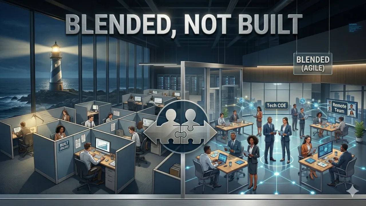 Why Smart Companies Are No Longer ‘Building’ Teams — They’re Blending Them