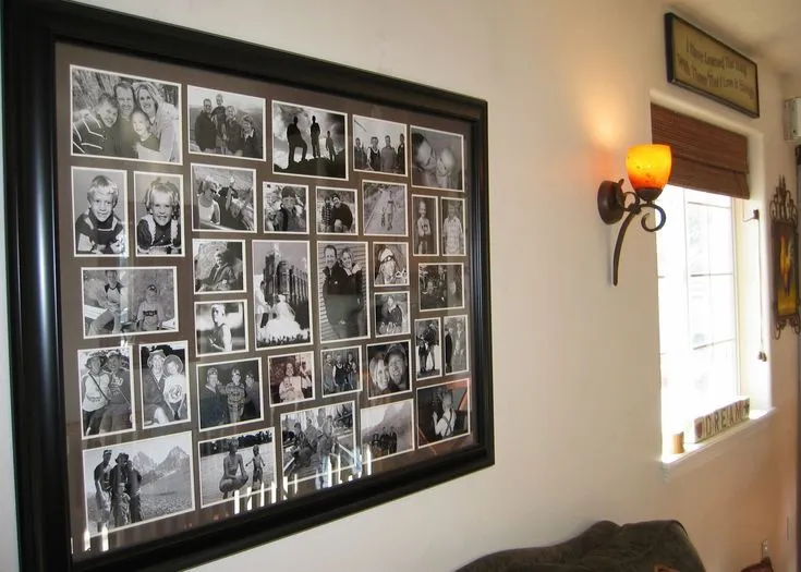 Large collage picture frames: Redefine Your Home