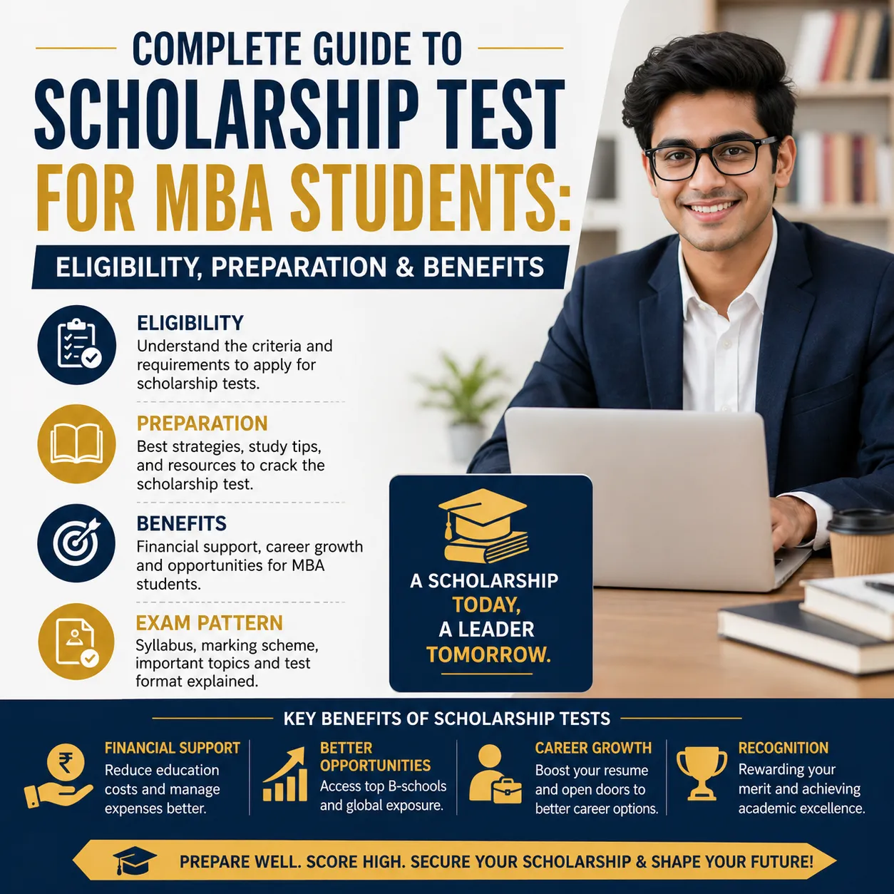 Complete Guide to Scholarship Test for MBA Students: Eligibility, Preparation & Benefits