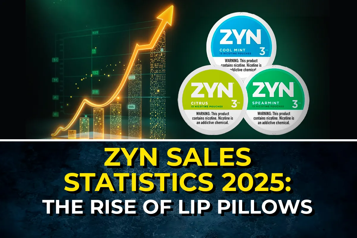 Zyn Sales Statistics 2025: The Rise of Lip Pillows