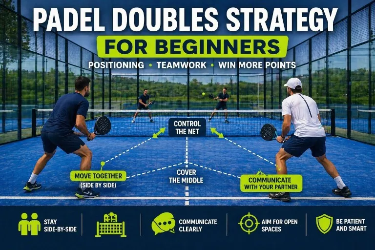 Padel Doubles Strategy for Beginners: Positioning, Teamwork, and Winning Points