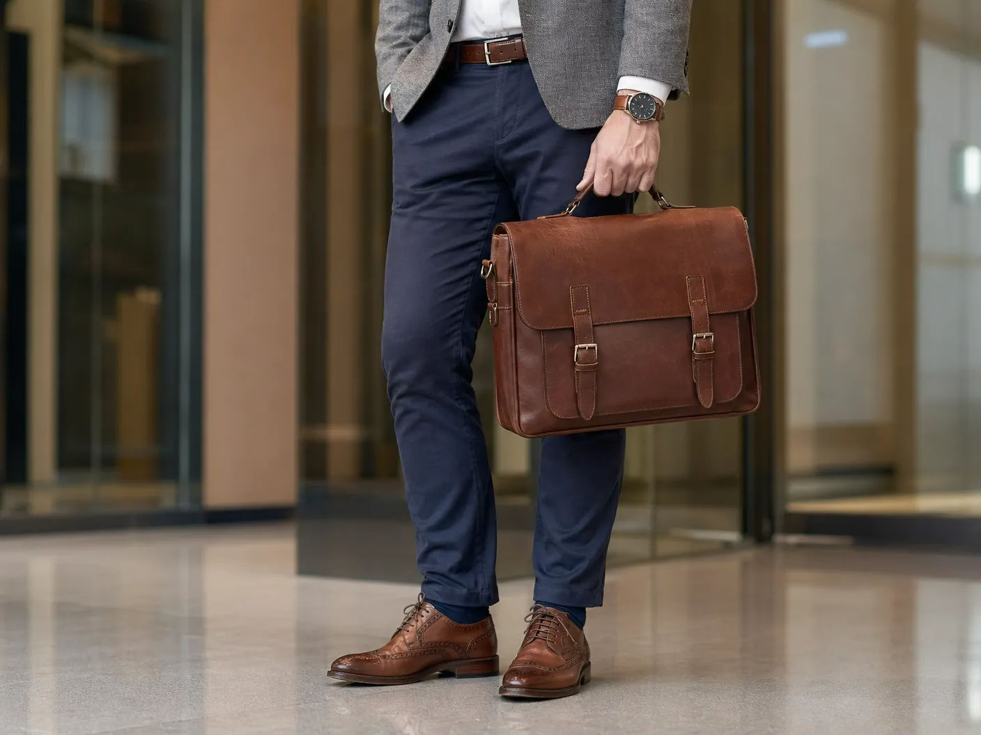 Why Brown Leather Messenger Bags Are a Must-Have for Modern Men?