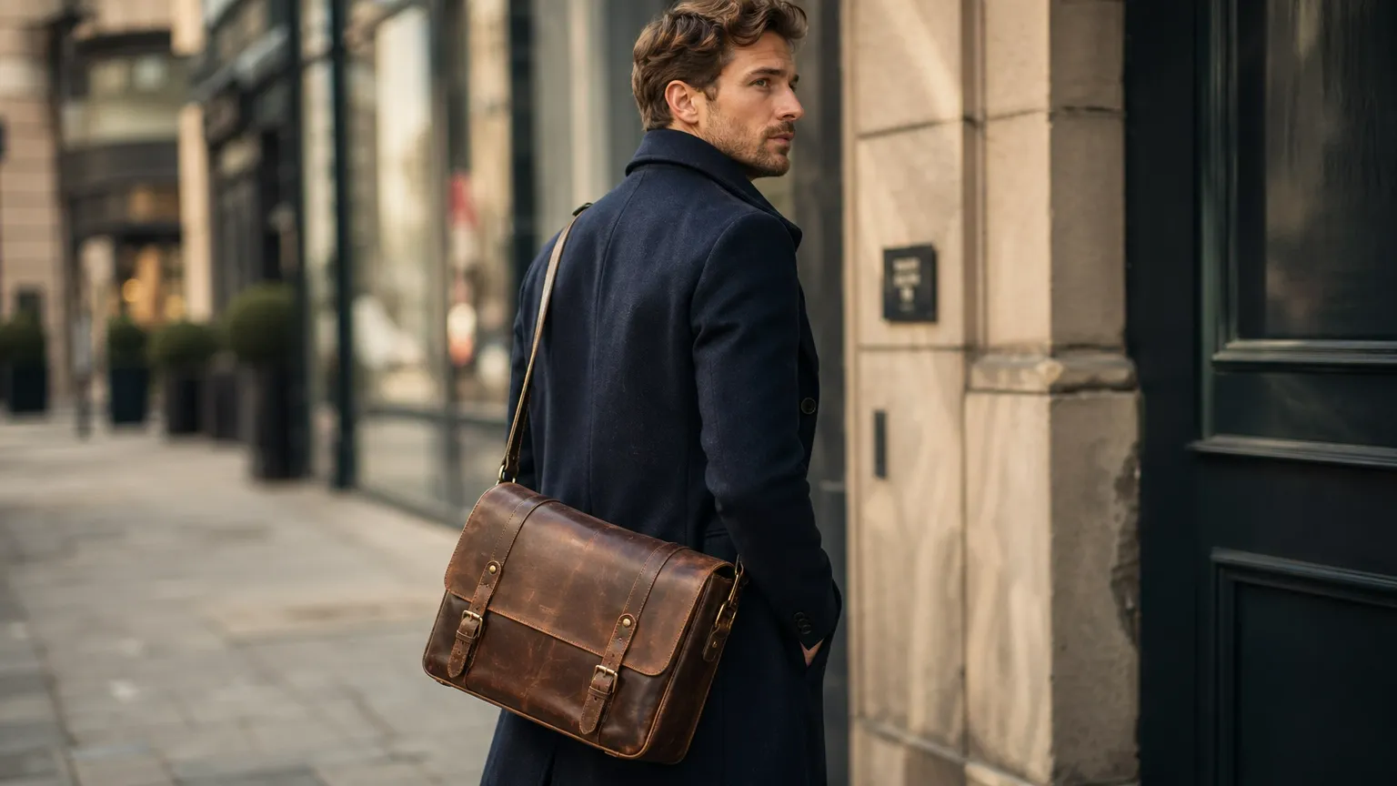 How to Style a Brown Leather Messenger Bag for Casual and Formal Looks?