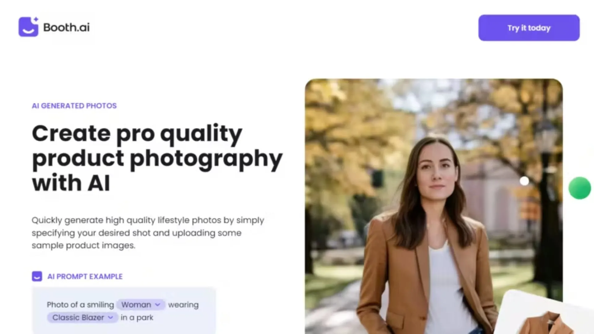 AI product photography