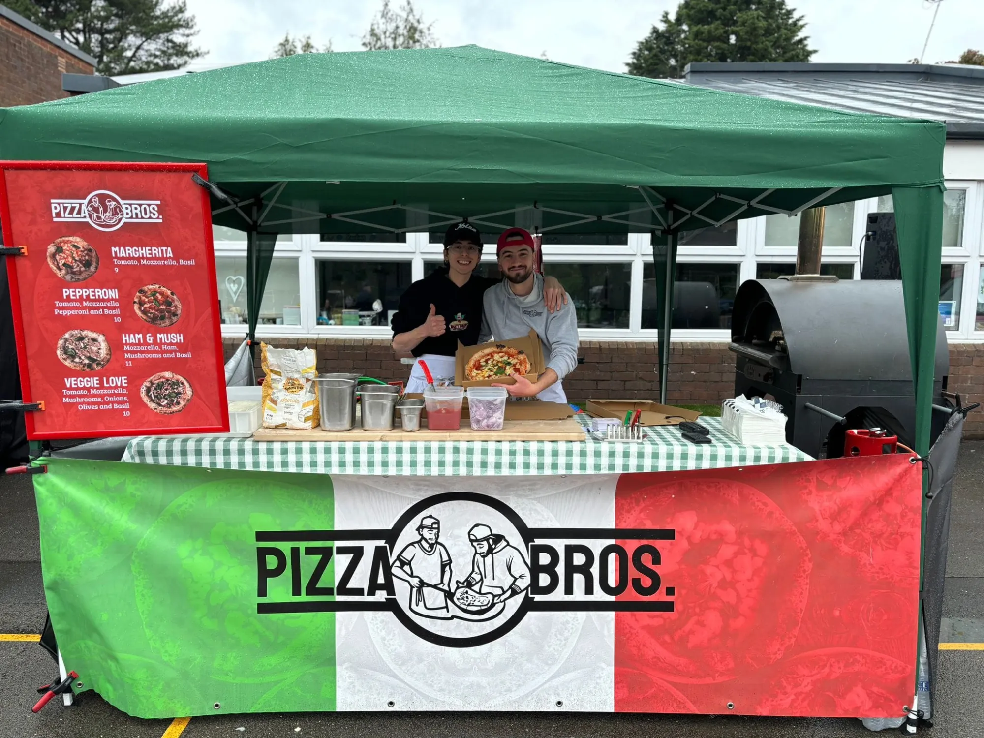 Experience Premium Events with Authentic Italian Flavours by Pizza Bros