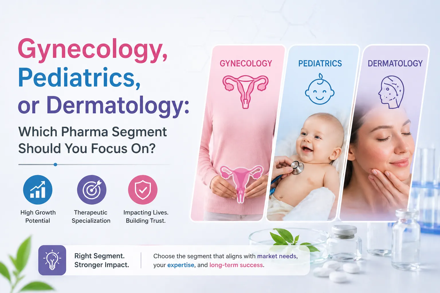 Gynecology, Pediatrics, or Dermatology: Which Pharma Segment Should You Focus On?