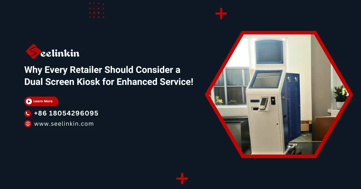 Dual Screen Kiosk
