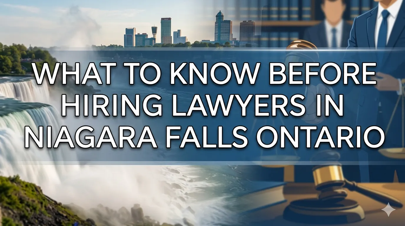 What to Know Before Hiring Lawyers in Niagara Falls Ontario