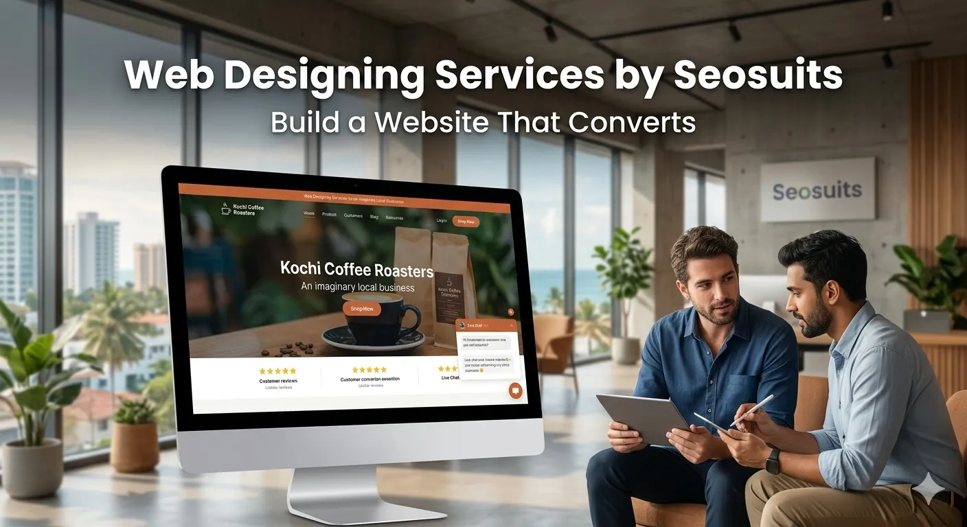 Web Designing Services by Seosuits: Build a Website That Converts