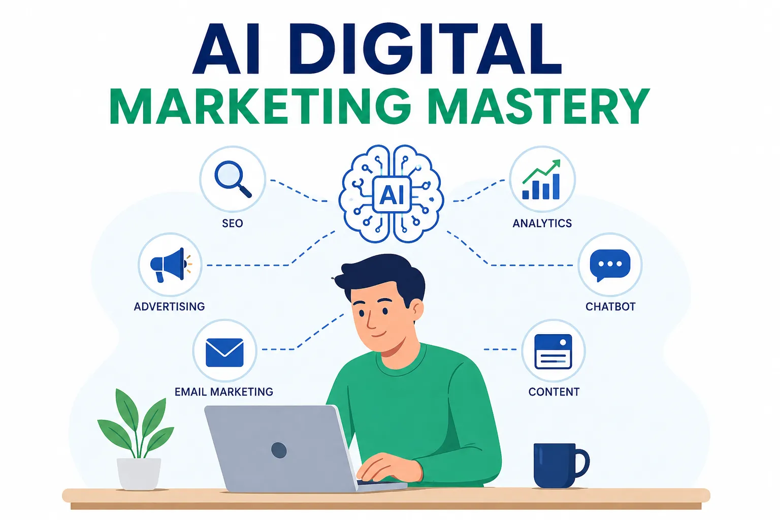 What You Learn in AI Digital Marketing Mastery?