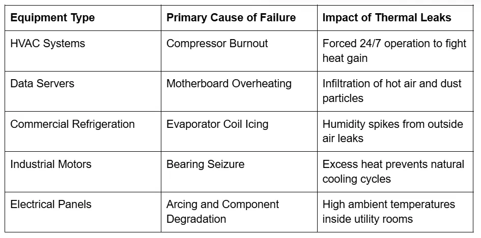 Why Thermal Leaks in Commercial Buildings Lead to Equipment Failure in Green Valley Ranch, NV