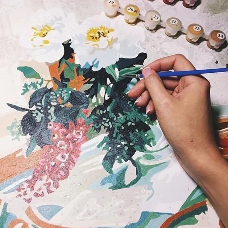 Turn Your Ideas into Art with Custom Paint by Numbers - Shop Today