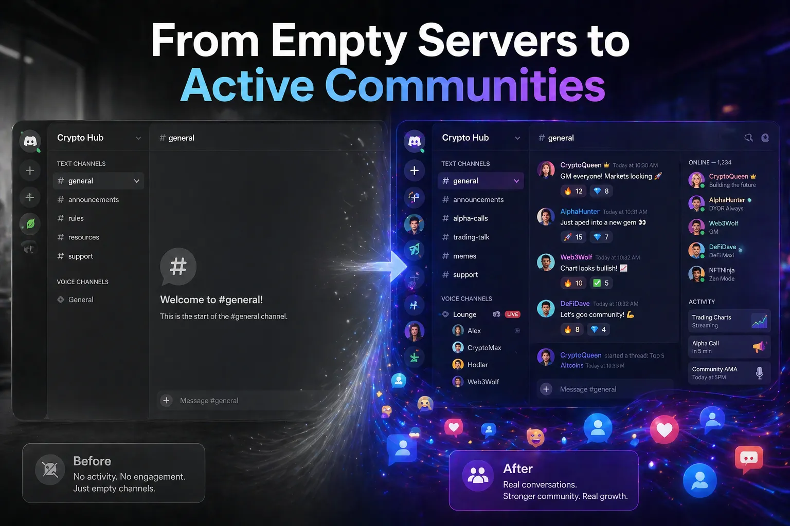 Discord Marketing: From Empty Servers to Active Communities