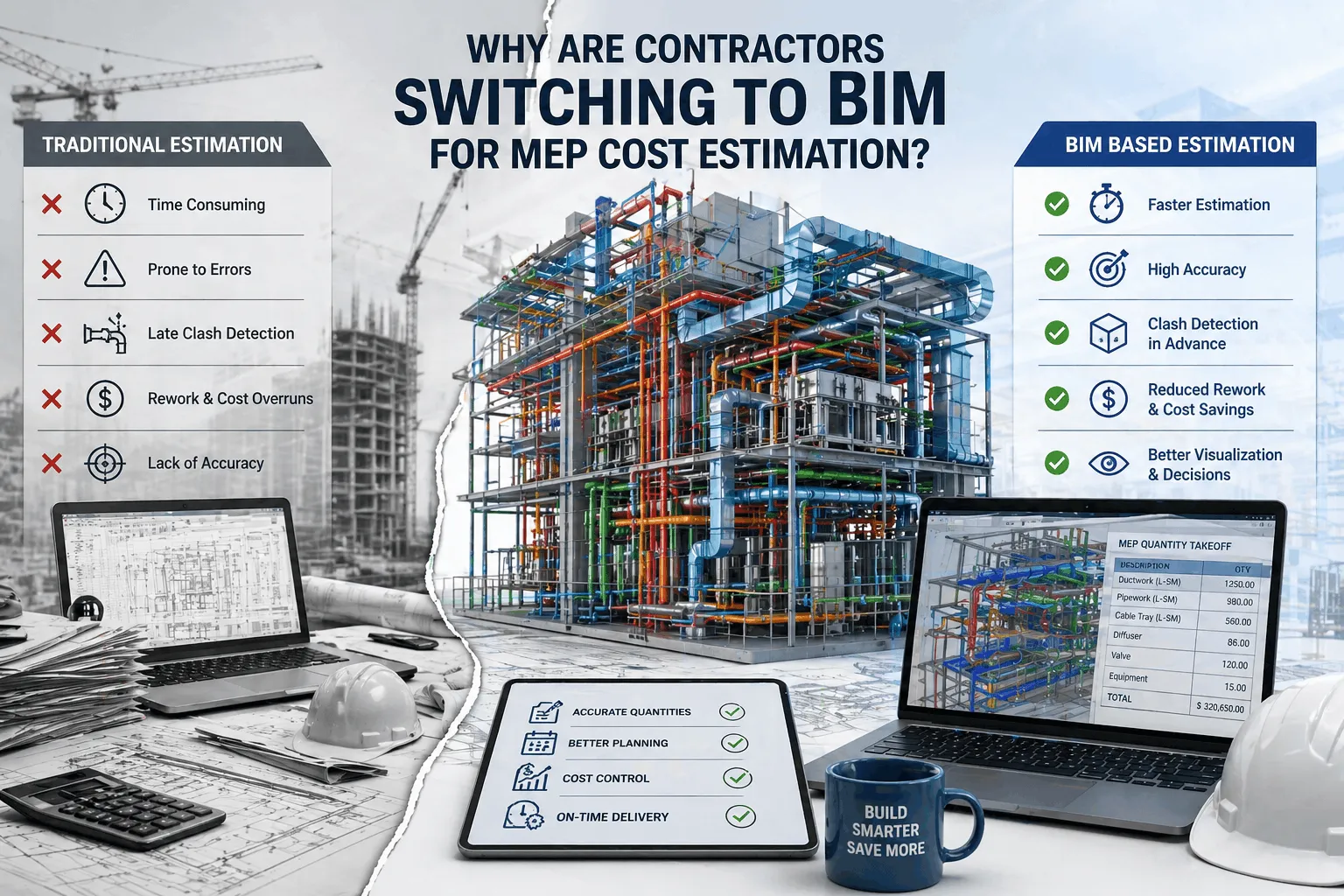 Why More Contractors Are Choosing BIM for MEP Estimation