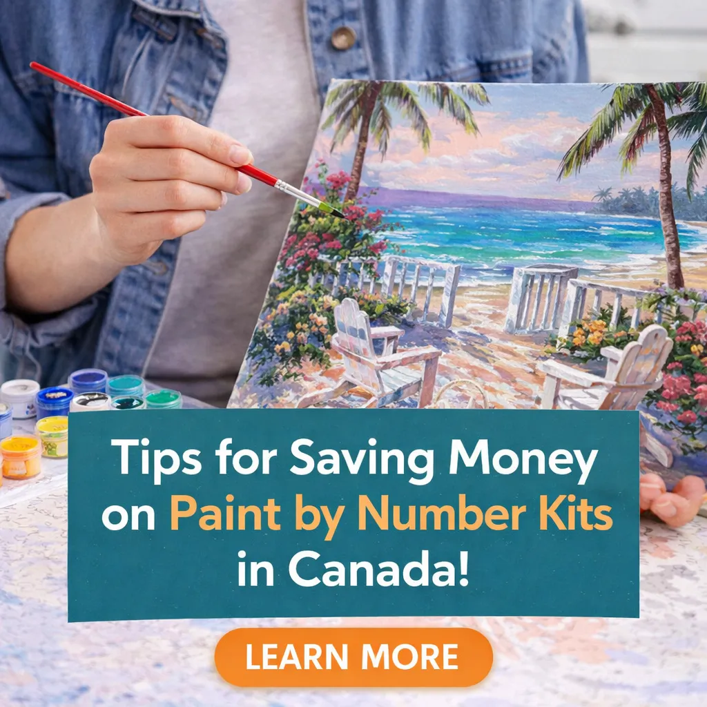 How to Save Money When Buying Paint by Number Kits in Canada?