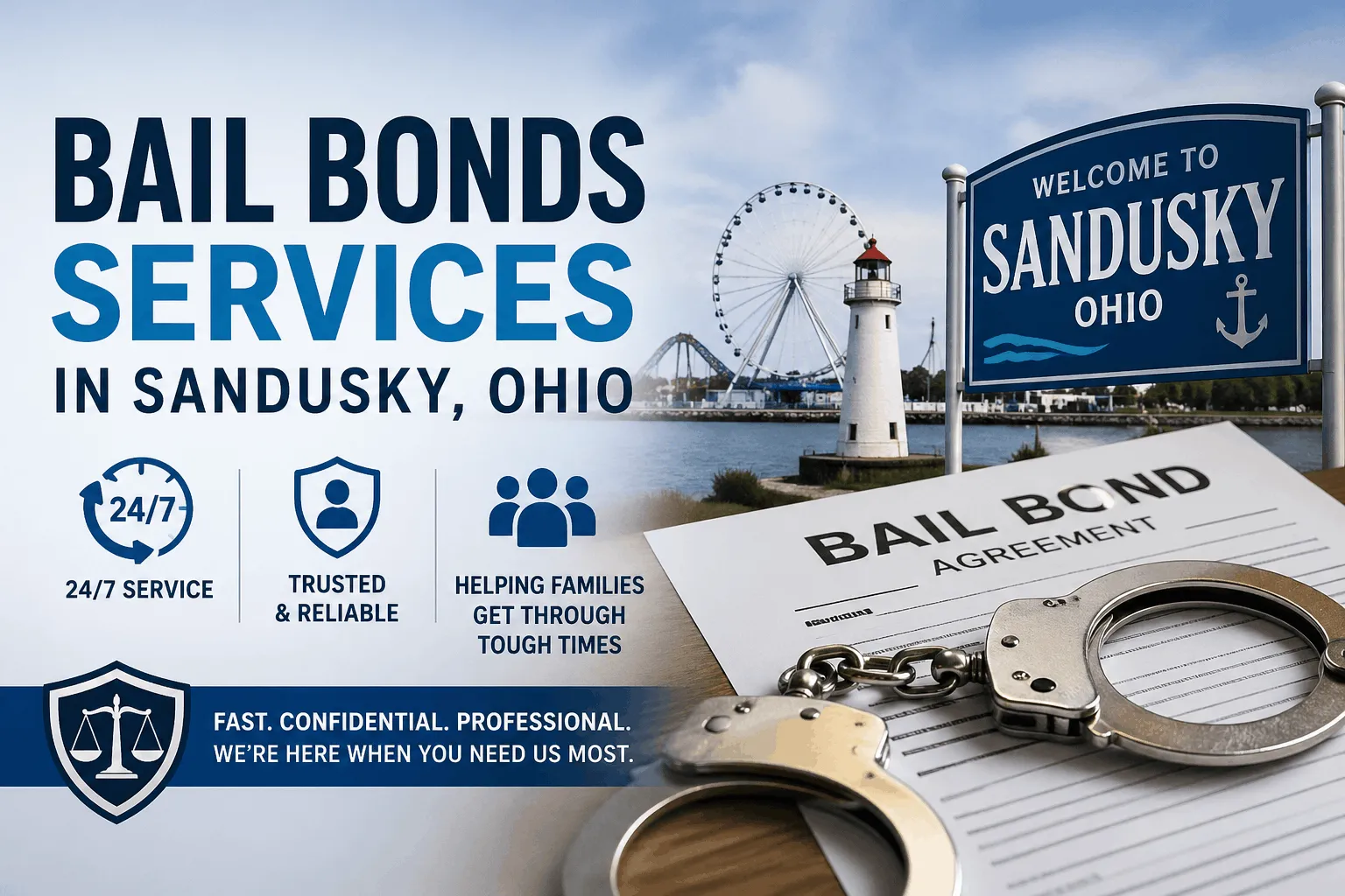 The Legal Process Made Easier with Bail Bonds Services in Sandusky, Ohio