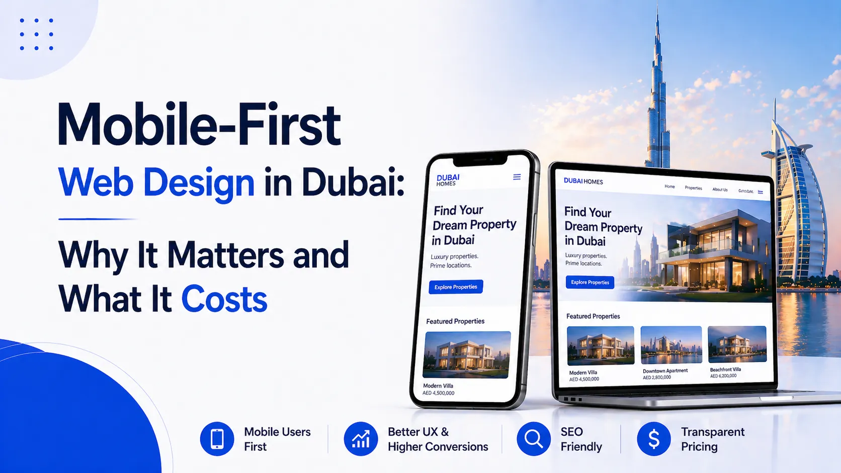 Mobile-First Web Design in Dubai: Why It Matters and What It Costs
