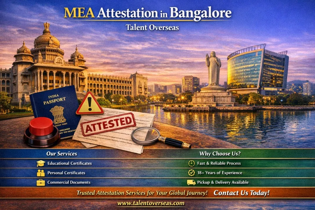 MEA Attestation in Bangalore