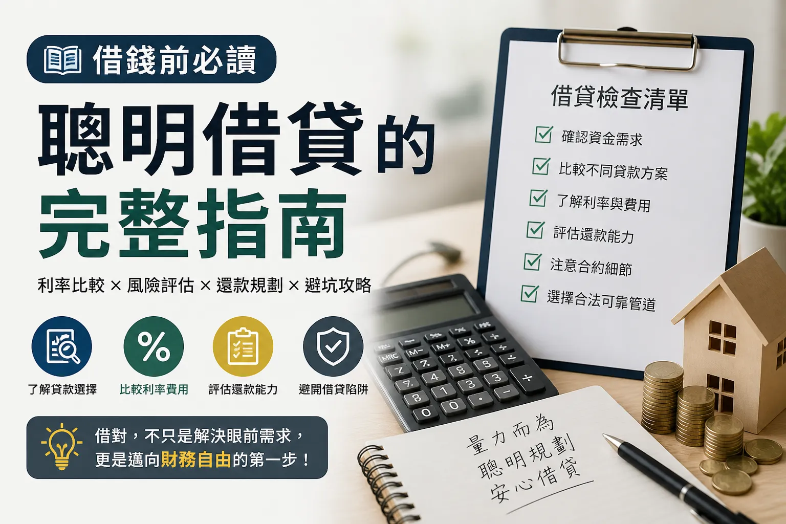 標題：借錢前必讀：聰明借貸的完整指南