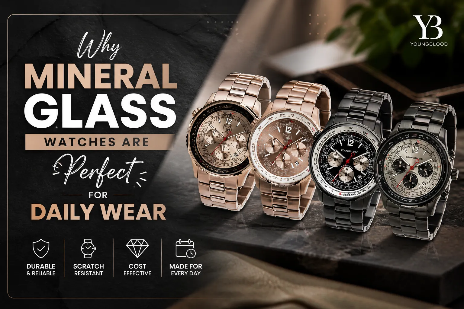 Why Mineral Glass Watches Are Perfect for Daily Wear