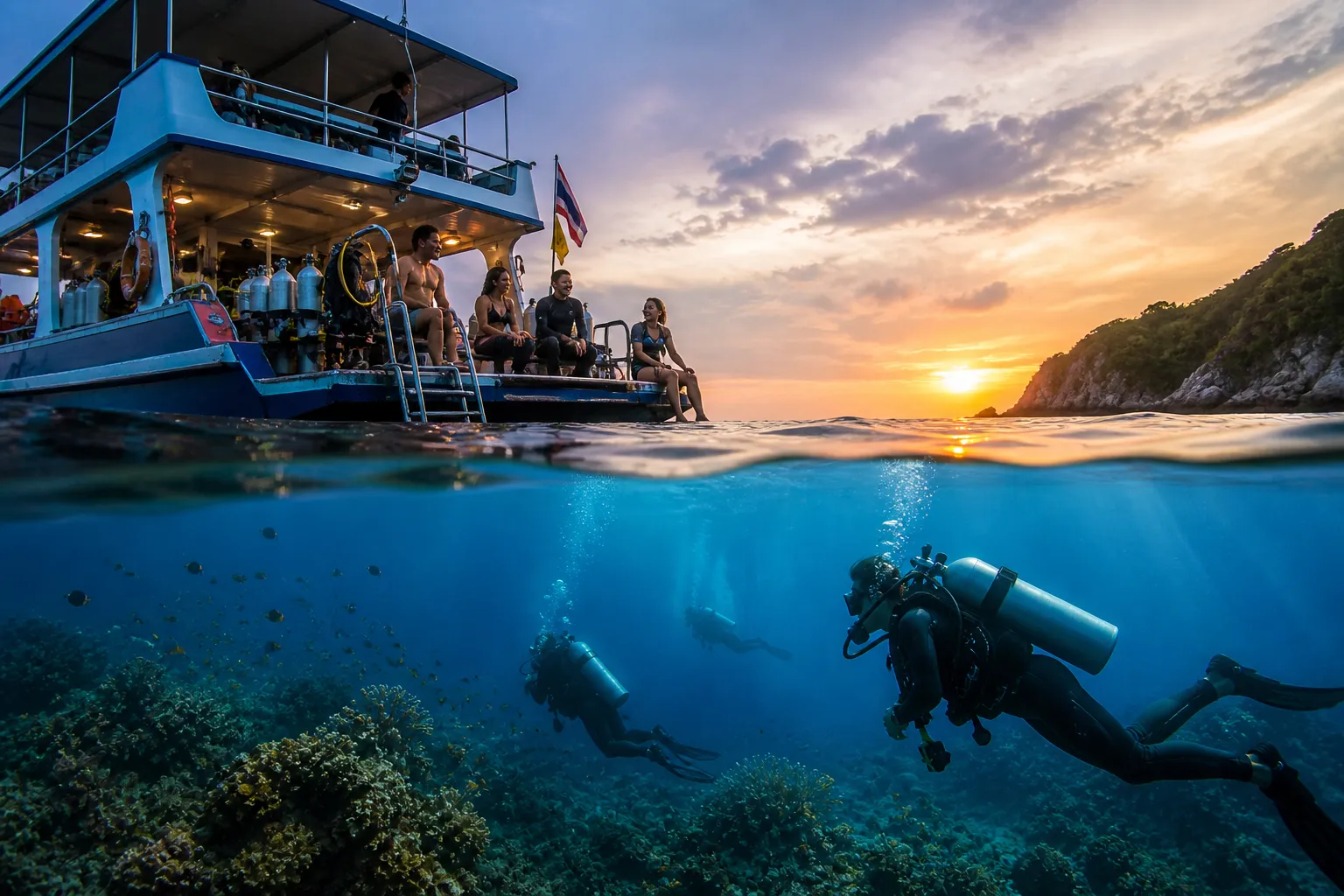 What Makes overnight diving trip in Phuket So Popular with Ocean Lovers