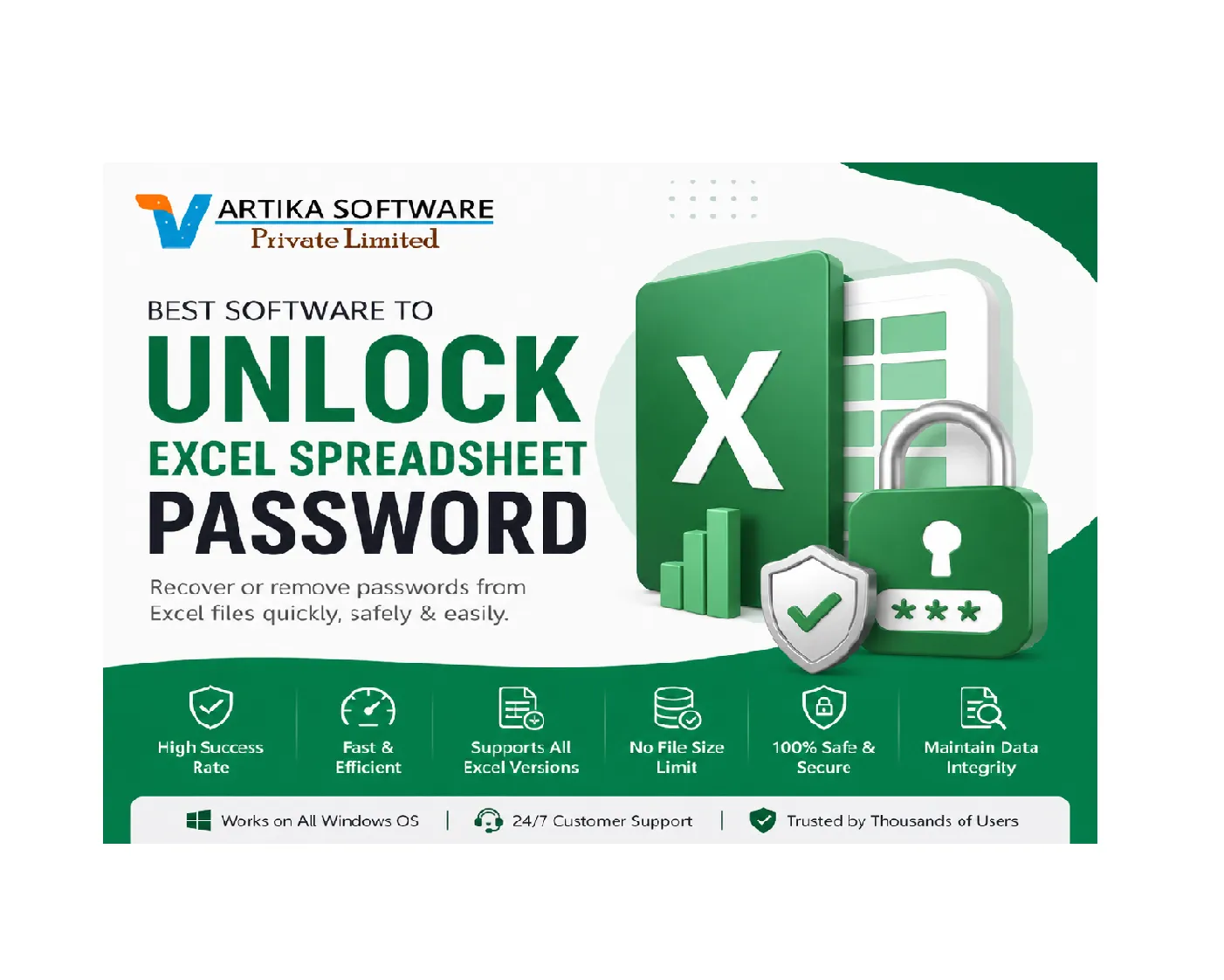 VSPL Best Software to Unlock Excel Spreadsheet Password