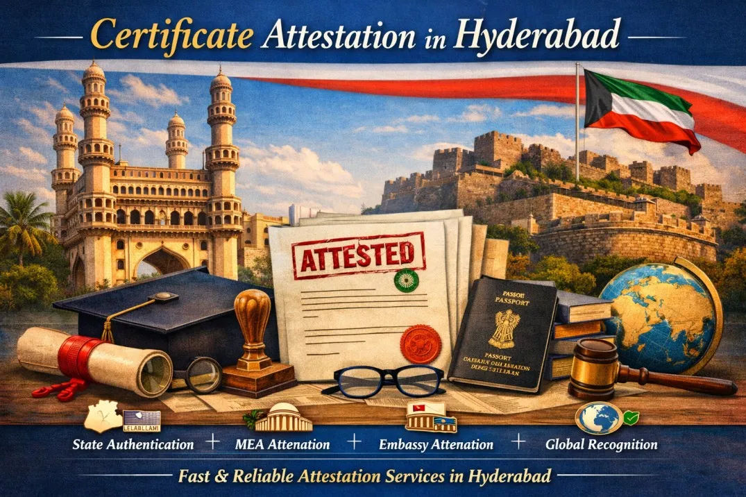 Certificate Attestation in Hyderabad