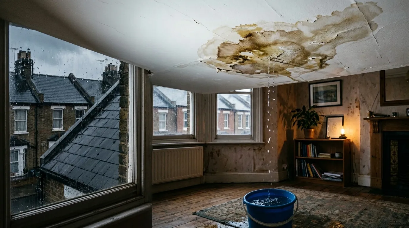 Why Does My Roof Leak Only During Windy Weather? (Hackney & London Guide)