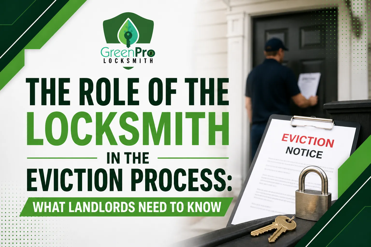 The Role of the Locksmith in the Eviction Process: What Landlords Need to Know