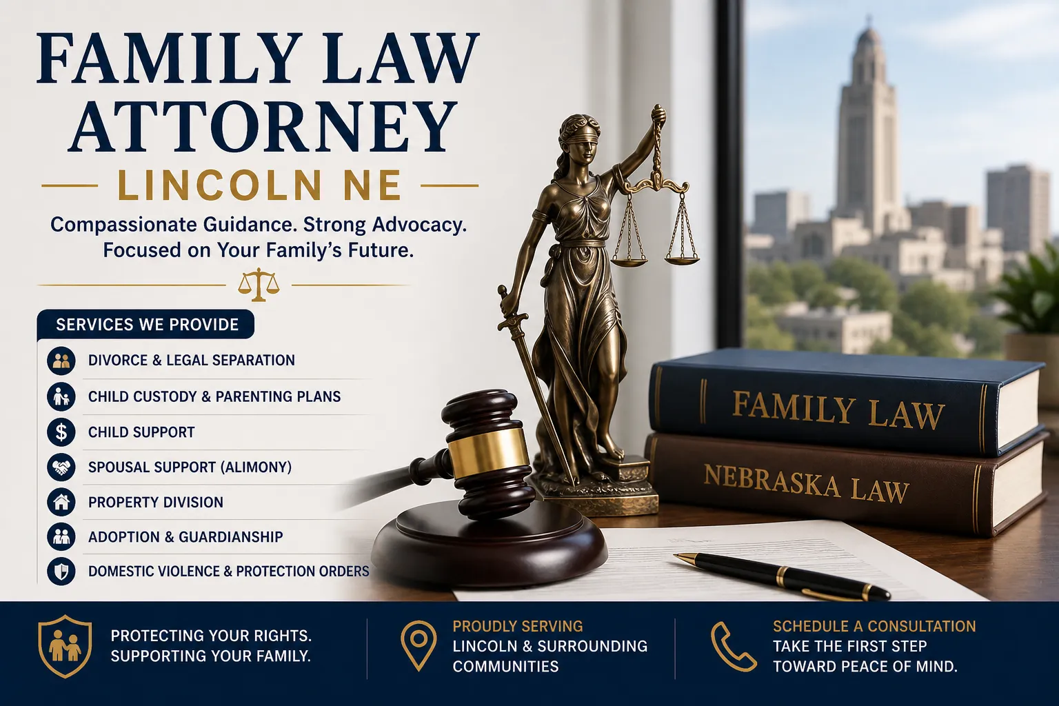Family Law Attorney Lincoln NE: Your Guide to Legal Support in Family Matters
