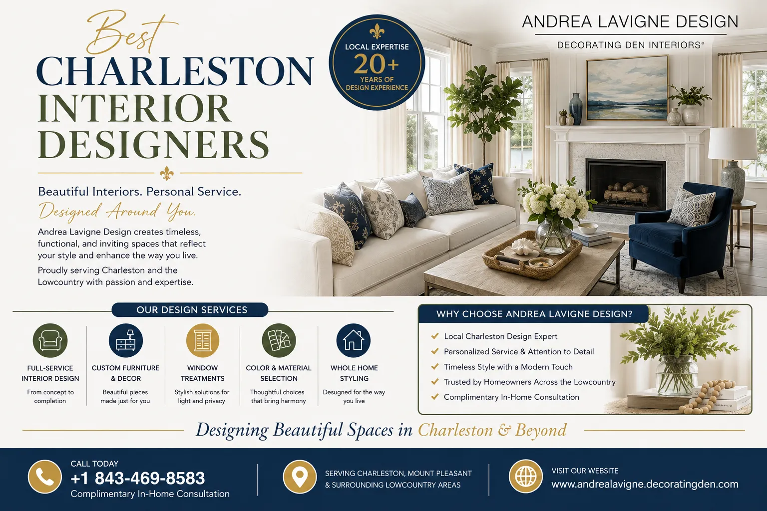 Interior Designers In Charleston SC Homes
