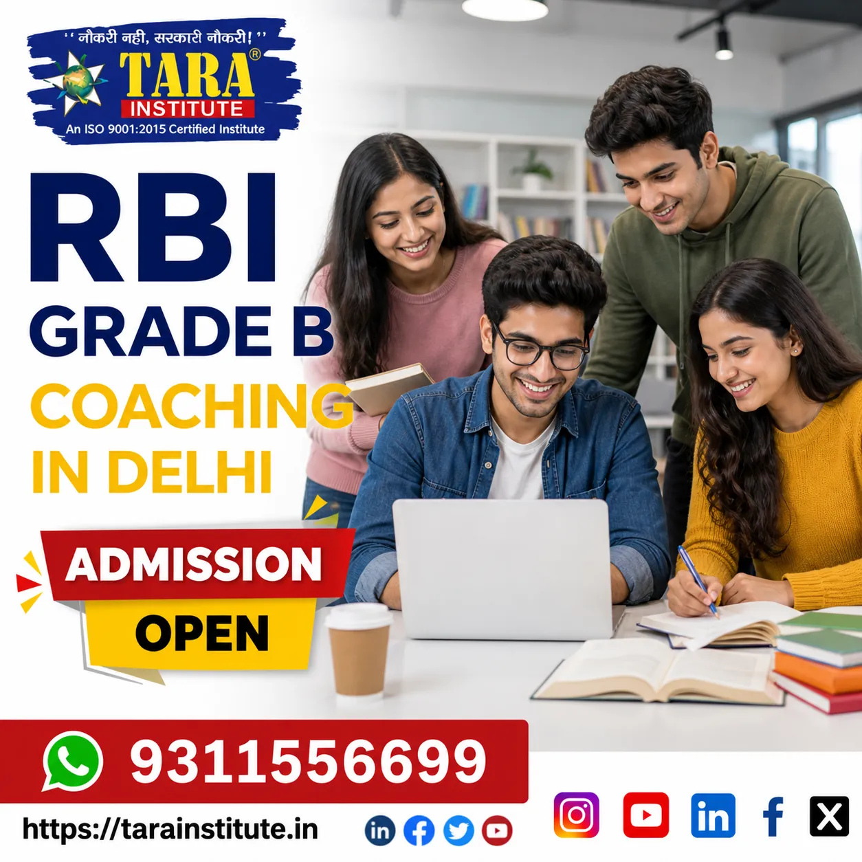 RBI Grade B Coaching in Delhi: Your Path to a Prestigious Career