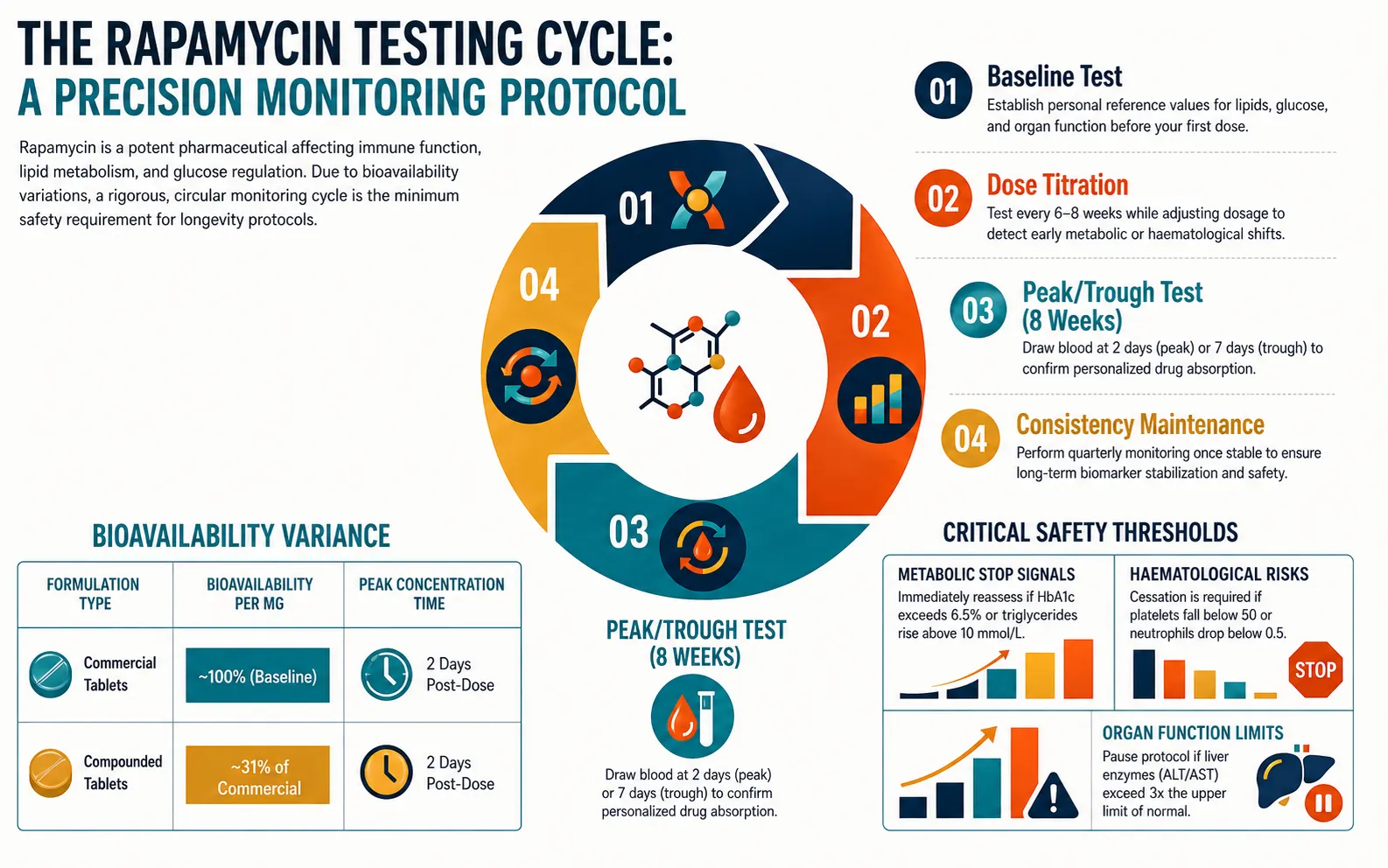 Rapamycin Bioavailability: Why Formulation Is the Hidden Variable in Longevity