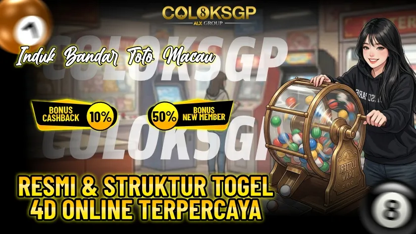 Daftar COLOKSGP: Situs Toto 4D Slot & Togel Online Terpercaya Cuan Maksimal