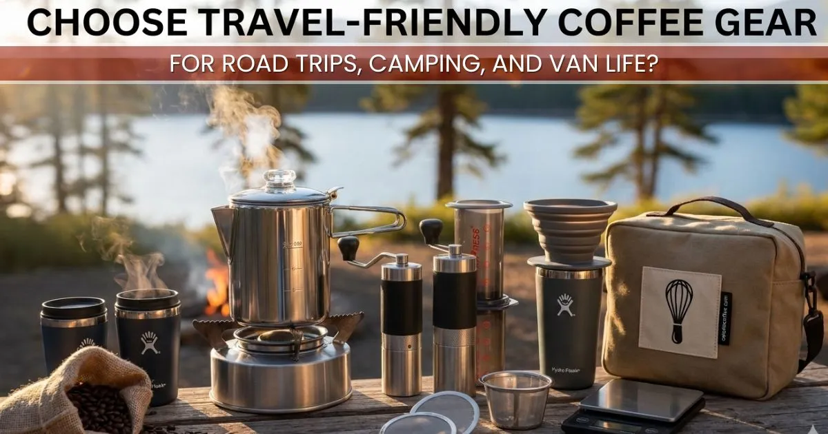 How to Choose Travel-Friendly Coffee Gear for Road Trips, Camping, and Van Life?