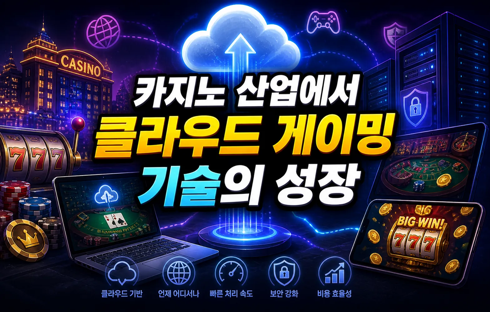 카지노 산업에서 클라우드 게이밍 기술의 성장